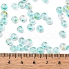 Baking Paint Transparent Colours Glass Round Beads SEED-L011-13A-03-4