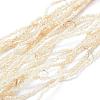 Electroplate Glass Beads Strands EGLA-J144-HR-C01-1