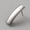 304 Stainless Steel Stud Earring STAS-WH0017-030P-1