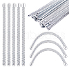 Carbon Steel Spiral Corset Boning Stay DIY-WH0430-460H-P-1
