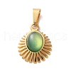 Natural Mixed Stone Pendants STAS-C120-15G-2