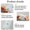 DIY Mixed Shapes Charm Pendant Silicone Molds for DIY Earring Keychain Making DIY-YW0009-44-3