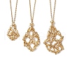 3Pcs 3 Styles 304 Stainless Steel Cable Chain Necklace Makings NJEW-JN04932-01-1