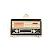 Alloy Enamel Pendants PALLOY-S185-02G-1
