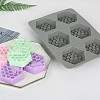 Honeycomb DIY Food Grade Silicone Molds PW-WG79334-01-3
