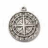 Non-Tarnish 304 Stainless Steel Pendants STAS-P322-16P-1