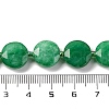 Dyed Natural White Jade Beads Strands G-NH0004-047-5