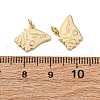 Brass Enamel Charms KK-S525-07G-4