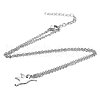Tarnish Resistant 201 Stainless Steel Pendants Necklaces NJEW-S063-TN129-1-2