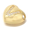 Rack Plating Brass Micro Pave Cubic Zirconia Pendants KK-I722-04G-V-2