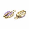 Alloy Enamel Pendants X-PALLOY-T065-27J-2