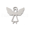 201 Stainless Steel Pendants STAS-S157-01C-P-1