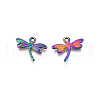 Rainbow Color Alloy Pendants PALLOY-N156-221-3