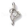 304 Stainless Steel Pendants STAS-Z075-34P-1