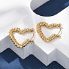304 Stainless Steel Hoop Earrings for Women EJEW-L296-038G-3