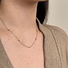 925 Sterling Silver Cable Chain Necklaces for Women NJEW-F338-02GP-3
