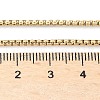 304 Stainless Steel Venetian Chain Necklace Making X-STAS-A028-N032G-4