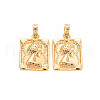 Rack Plating Brass Pendants KK-N233-197-2