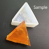 Triangle Shape DIY Silicone Molds AJEW-P036-06-4