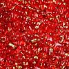 Picasso Spray Painted Glass Seed Beads SEED-T006-04-26-2