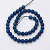 Electroplate Natural Druzy Agate Beads Strands G-G708-12mm-03-2