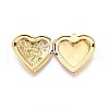 304 Stainless Steel Locket Pendants STAS-N111-09G-3