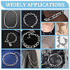 Unicraftale 200Pcs 304 Stainless Steel Linking Rings STAS-UN0060-35-6