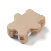 Opaque Resin Cabochons RESI-G079-02G-2