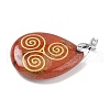 Natural Mixed Gemstone Pendants G-F786-09N-3