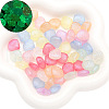 Luminous Transparent Acrylic Beads PW-WG1430A-03-1