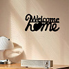Laser Cut Basswood Welcome Sign WOOD-WH0123-097-5