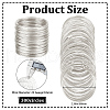 Beebeecraft 300 Circles Steel Memory Wire TWIR-BBC0001-05S-2