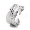 Tarnish Resistant 304 Stainless Steel Finger Rings RJEW-L102-23P-3