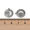 304 Stainless Steel Pendants STAS-U052-02A-P-3