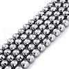 Terahertz Stone Beads Strands G-D461-13D-1