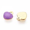 304 Stainless Steel Enamel Pendants STAS-T064-81-2