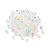 Electroplate Glass Beads GGLA-Z004-04AB-1