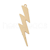 Rack Plating Brass Pendants KK-S400-08KCG-1