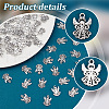   80Pcs Tibetan Style Alloy Pendants TIBEP-PH0001-69AS-4