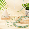 SUPERFINDINGS 3 Strands Natural Green Aventurine Nuggets Beads Strands G-FH0001-50-2