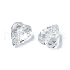 20Pcs Transparent Glass Beads GLAA-Q103-01G-1