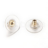 304 Stainless Steel Bullet Clutch Earring Backs X-STAS-T004-10G-1