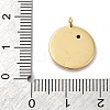 Brass Pave Cubic Zirconia Pendants KK-P308-46G-3