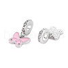 Rack Plating Enamel Alloy European Dangle Charms MPDL-N039-110-2