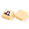 Opaque Resin Decoden Cabochons RESI-N039-130B-2