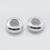 925 Sterling Silver Spacer Beads STER-K171-40S-02-1