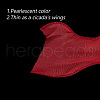 Rainbow Color Polyester Organza Ribbon OCOR-WH0082-118F-3