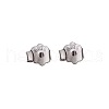 Sterling Silver Friction Ear Nuts PW-WG05E22-02-1