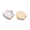 Alloy Enamel Pendants ENAM-T020-66B-2