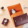Portable PU Leather Single Watch Pouch Storage Bags ABAG-WH0048-20B-5
